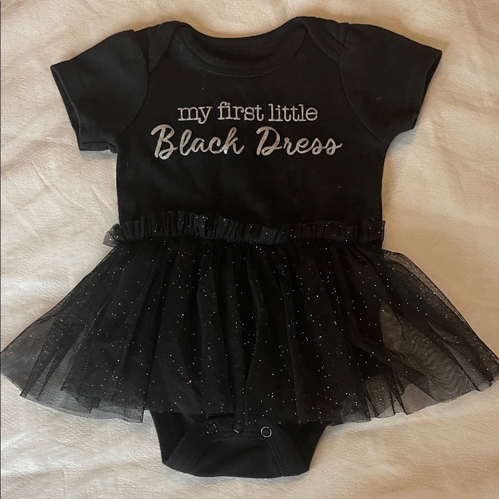 Baby Starters Black Infant Bodysuit